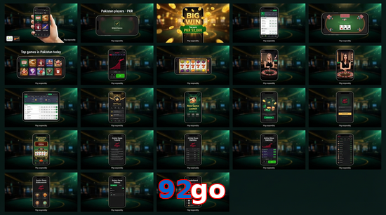 Main screen of 92Go bet page for PK players